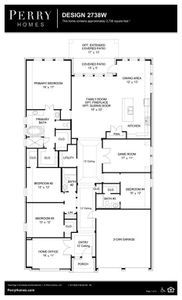 New construction Single-Family house 24919 Hibiscus Garden Way, Katy, TX 77493 Design 2738W- photo 3 3