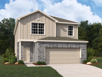 New construction Single-Family house Dunlap, 14743 Lower Pass, San Antonio, TX 78252 - photo