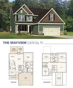 New construction Single-Family house The Mayview, Edgefield Street, Clayton, NC 27520 - photo