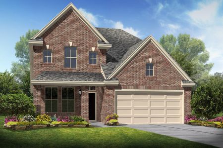 New construction Single-Family house Palmer II, 12432 Lexington Heights Drive, Willis, TX 77318 - photo