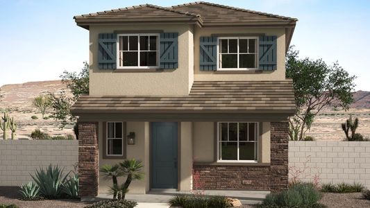 Craftsman Elevation | Marquee | Solvida at Estrella | New Homes in Goodyear, AZ | Landsea Homes