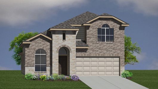 New construction Single-Family house The Caspian, 14207 Flint Path, San Antonio, TX 78253 - photo