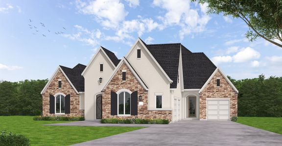 New construction Single-Family house Katy (4670-HL-70), 4602 Orchard Creek Ln, Manvel, TX 77578 - photo