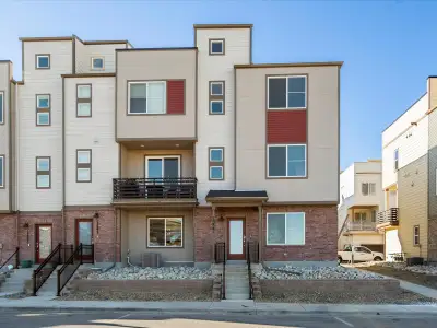 New construction Townhouse house 11105 Via Lata, Broomfield, CO 80020 Crestone- photo 0