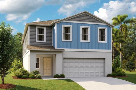 New construction Single-Family house 4943 Mainsail Street, Haines City, FL 33844 Valencia- photo 0