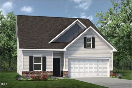 New construction Single-Family house 340 Double Barrel Street, Lillington, NC 27546 The Caldwell- photo 0 0