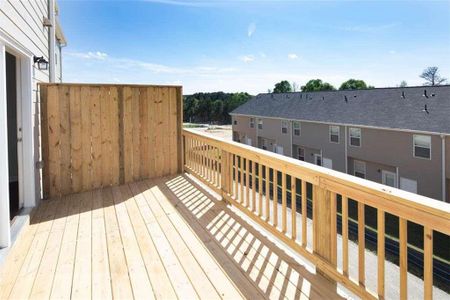 New construction Townhouse house 607 Gray Branch Court, Lawrenceville, GA 30045 Frederick- photo 28 28