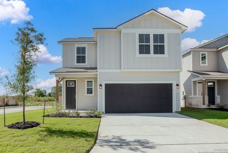 New construction Single-Family house 14702 Prairie Clover, San Antonio, TX 78253 Harmony View- photo 0