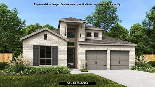 New construction Single-Family house 1347 Malou Mill, San Antonio, TX 78224 Design 2569V- photo 0