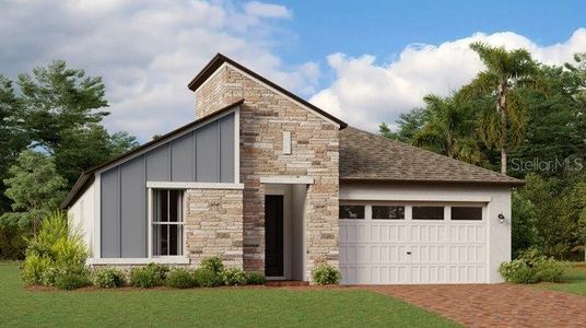 New construction Single-Family house 18283 Pearl View Place, Lutz, FL 33548 Brindley- photo 0 0