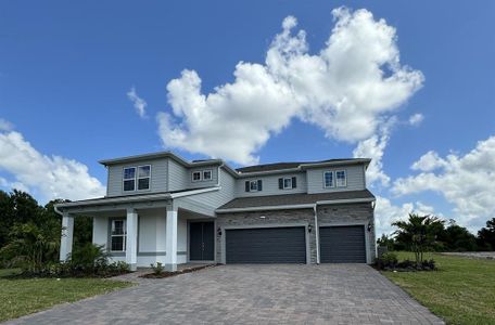 New construction Single-Family house 4527 Sunset Preserve Boulevard, Orlando, FL 32820 - photo 0