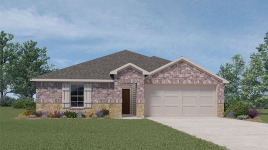 New construction Single-Family house 1916 Smokey Mountain Drive, Lancaster, TX 75146 X40B Bellvue- photo 0 0