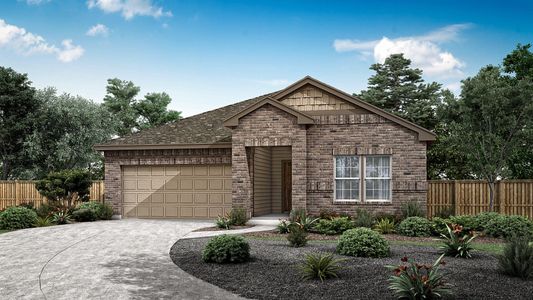 New construction Single-Family house The Messina, 100 Finstown Street, Hutto, TX 78634 - photo