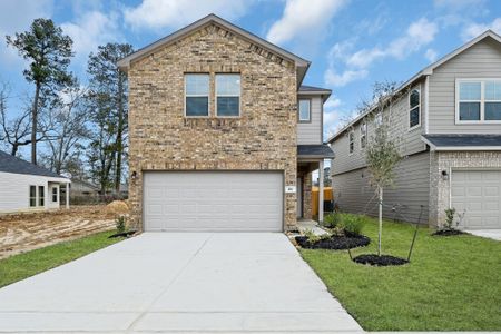 New construction Single-Family house Floor Plan 1597, 24705 Sonora Crescent Circle, Huffman, TX 77336 - photo