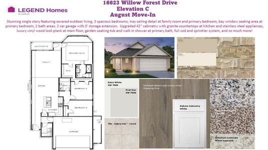 New construction Single-Family house 16623 Willow Forest Drive, Conroe, TX 77302 Aspen- photo 26 26