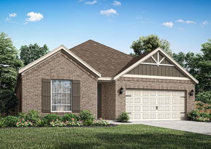 New construction Single-Family house Falls, 15793 Bayberry Trace Drive, Conroe, TX 77303 - photo