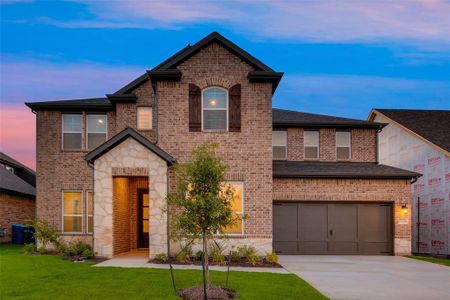 New construction Single-Family house 15136 Devonne Drive, Aledo, TX 76008 Lantana- photo 0
