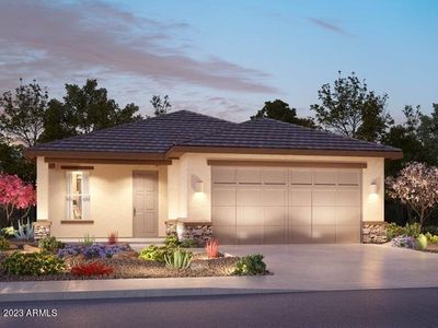 New construction Single-Family house 20500 N Candlelight Road, Maricopa, AZ 85138 Bowie- photo 0