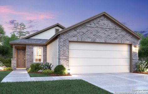 New construction Single-Family house 4266 Winston Way, New Braunfels, TX 78130 Primrose- photo 0 0