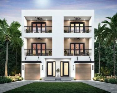 New construction Townhouse house 1911 W North B Street, Unit 1/2, Tampa, FL 33606 - photo 0 0