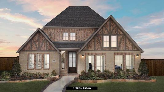 New construction Single-Family house 2612 Shady Branch Lane, McKinney, TX 75071 Design 2504W- photo 100 100