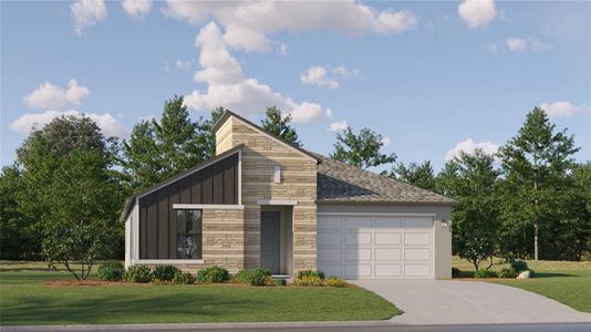 New construction Single-Family house 18356 Serene Lake Loop, Lutz, FL 33548 Brindley- photo 0