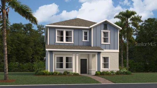 New construction Single-Family house 3082 Park Vale Road, Saint Cloud, FL 34771 Glenwood- photo 0