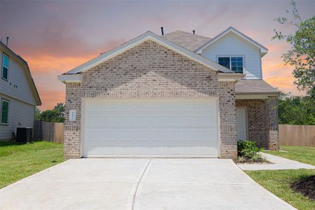 New construction Single-Family house 4491 Eveslage Lane, Conroe, TX 77304 The Darrel- photo 0