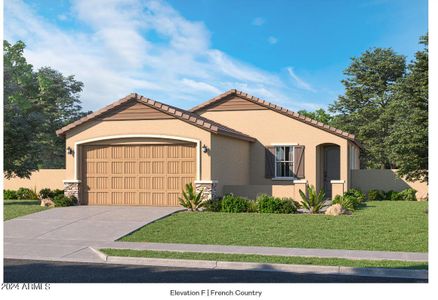 New construction Single-Family house 36395 W Maddaloni Avenue, Maricopa, AZ 85138 Jerome Plan 3556- photo 0