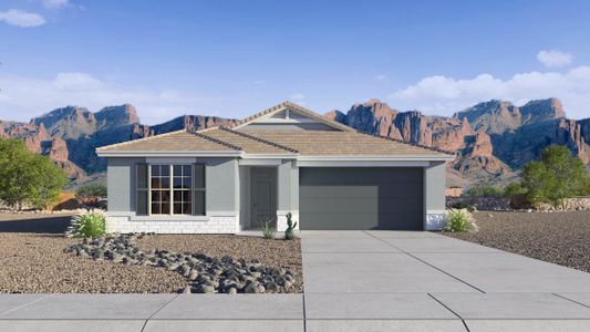 New construction Single-Family house Mccormick, 9416 North 178th Drive, Waddell, AZ 85355 - photo