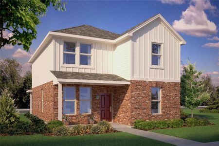 New construction Single-Family house 5380 Cornerstone Street, Haltom City, TX 76117 ANGELINA- photo 0 0