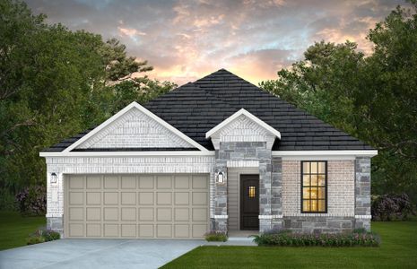New construction Single-Family house Haskell, 6111 Clementine Zest, Manvel, TX 77578 - photo