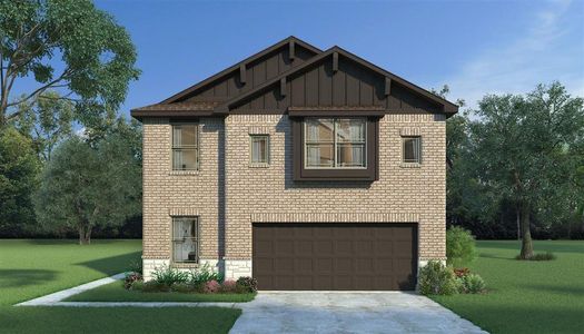 New construction Single-Family house 27002 Bel Air Point Lane, Katy, TX 77493 Livingston T- photo 29 29