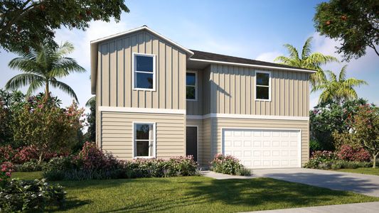 New construction Single-Family house 261 Gladiola Court, Poinciana, FL 34759 - photo 2 2