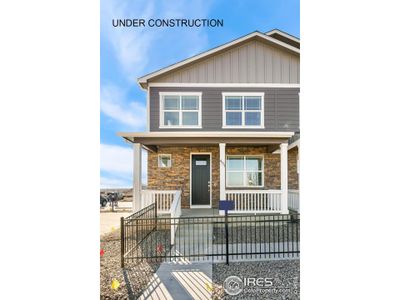 New construction Duplex house 591 Thoroughbred Ln, Johnstown, CO 80534 MELBOURNE- photo 1 1