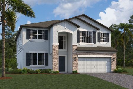 New construction Single-Family house 38338 Tobiano Loop, Dade City, FL 33525 Mira Lago- photo 0