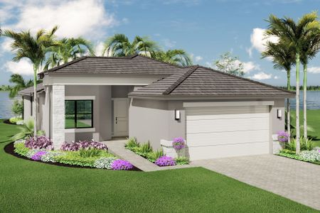 New construction Single-Family house 12320 Southwest Calm Pointe Court, Port St. Lucie, FL 34987 - photo 1 1