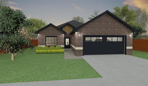New construction Single-Family house 646 Parkside, Lavon, TX 75166 Grady - photo 0