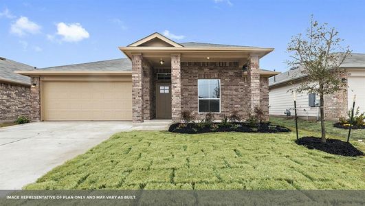 New construction Single-Family house 116 Canadian River Trl, Hutto, TX 78634 The Pioneer- photo 0