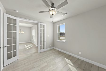 New construction Single-Family house 837 Lemmon Lane, Forney, TX 75126 Lodge (Courtyard)- photo 4 4