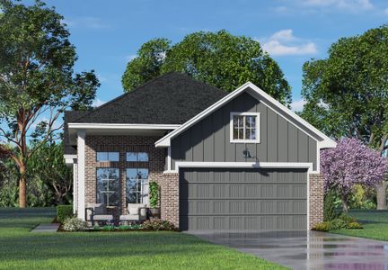 New construction Single-Family house Tanlay, 140 Founders Grove Loop, Willis, TX 77318 - photo