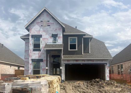New construction Single-Family house 3628 Crosspointe Pass, Angleton, TX 77515 Ashville- photo 1 1