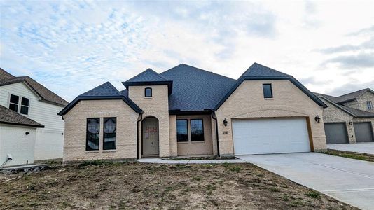 New construction Single-Family house 4314 Golden Ridge Circle, Manvel, TX 77578 Plan 5039 Exterior D- photo 0 0