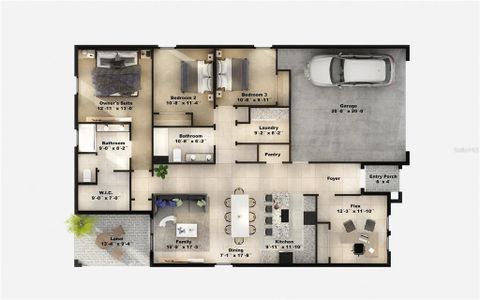 Floor plan Rendering