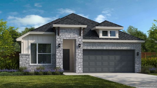 New construction Single-Family house 3930 Gentle Brook, San Antonio, TX 78247 Lanport- photo 0 0