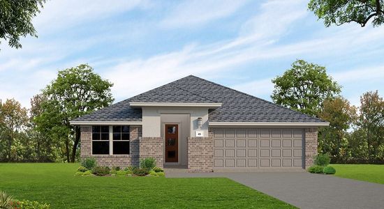 New construction Single-Family house Clebourne, 256 Faulkner Street, Liberty Hill, TX 78642 - photo