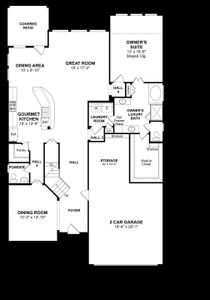 New construction Single-Family house Easton II, 11703 St. Augustine Drive, Mont Belvieu, TX 77535 - photo
