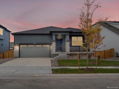 New construction Single-Family house 9153 Richfield Street, Commerce City, CO 80022 The Byers- photo 0 0