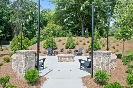 New construction Townhouse house 404 Renwood Trail, Unit 25, Johns Creek, GA 30097 - photo 0