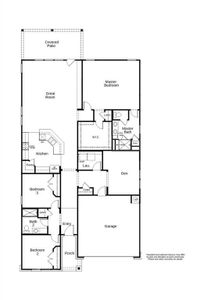 New construction Single-Family house 2922 Mandra Lane, Fresno, TX 77545 Plan 2130- photo